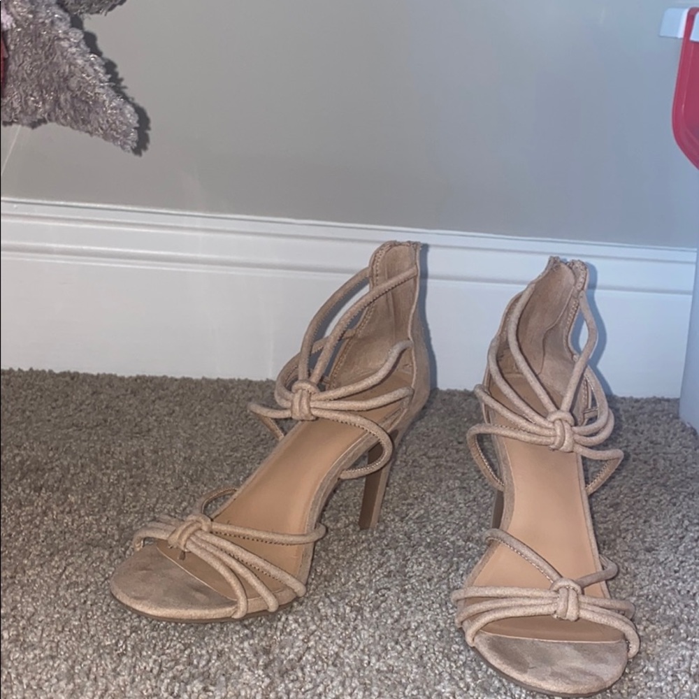 Strappy heels. Size 6